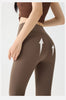 Autumn Winter Thick Foot Pants Sharkskin Leggings Women's Rabbit Fleece Warm Leggings High Waist Elastic Non Trace Yoga