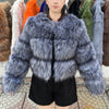 Faux Fur Coat Women's Jacket Winter Warm Thick Fox Raccoon Leather Brown Plus Size Especially Fake Fur Cold