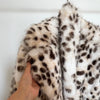 Maxi Long Leopard Belted Faux Fur Coat Women Winter Brand Mob Wife Vibe Fox Fur Jacket Overcoat