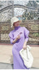 Pleated Half High Collar Batwing Sleeve Women's Dress Chic Elastic Loose Casual Famale Clothes 2DB4324