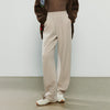 Women's Casual Pants Winter Cashmere-like Fleece-lined Tapered Thick Warm Trousers