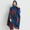 Big Size Women Leopard Raincoat Lightweight Rain Coat Poncho Ladies Waterproof Cloak Raincoats Adults Windproof Rainwear