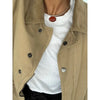 Old Money Aesthetic Jackets in Cotton Coats with Pockets Design Women Corduroy Collar Jacket