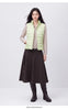 Women Down Vest Thermal Warmth Lightweight 90 Percent Down Fill Slim Fit Stand Collar Layering Solid Color