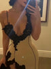 Sexy Lace Party Dress Women Deep V-Neck Irregular Chic Patchwork Design Skinny Maxi Bodycon Midnight Stretch Clubwear