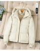 Short Casual Down Cotton Jacket Women Parkas Hooded Korean Style Winter Cotton Clothing Female Coat Outerwear