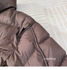 Lagabogy Winter Puffer Jacket Women Short 90% White Duck Down Coat Female Streetwear Warm Parkas Removable Sleeves Outwear