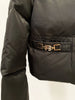 High Street F/W Designer Coat Women's Slim Fitting White Duck Trimed Down Jacket
