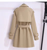 Trench Coat Women's Suit Collar Coat Spring Autumn Female Long Jacket Waist Temperament Windbreaker Overcoat