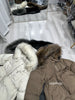 Lagabogy Winter Women's Medium-Length White Duck Down Jacket Female Thick Waist-Fitted Puffer Coat Large Real Raccoon Fur