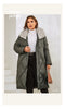 Women's Winter Jackets Plus Size Long Warm Parkas Elegent Hooded With Fur Classic Quilted Coats Women1165