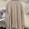 Women's Blazer Jacket Spring Autumn Korean Version Loose Ladies Small Suit Coat Design Sense Lady Outerwear