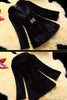 Autumn/Winter Imitation Fur Coat Middle Aged Mother Thicken Warm Fur Collar Coats Women's Medium Length Slim Overcoat
