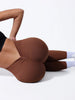 V-Back High Waisted Yoga Leggings Seamless Knit Tights for Women Quick Dry Butt Lifting Slim High Elastic Leggings