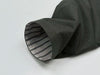 Retro Patchwork Stripes Women's Mid-Length Polo Collar Single-Button Coat Spring Korean Style Oversize Coats