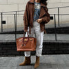 Women's Belt Short Suede Jackets Loose Lapel Long Sleeve Zipper Coats Spring Lady Vintage Female Outwear Street