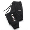 Womens Tracksuit Trousers Love Letter Print Street Sweatpants Daily Casual Simplicity Versatile Jogging Sport Pants