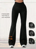 Women's High-Waist Hip-Lifting Slim Bell-Bottoms Are Comfortable and Elastic for Leisure and Daily Commuting Yoga Fitness