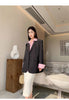 Spring Women's Loose Suit Jacket Loose Casual Design Street Style Long Sleeve Office Blazers for Women