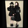 Original Japanese Lace Off-Shoulder Long Sleeve Dress Sweet Girl Kawaii Bowknot Women's Elegant Lolita Short Dresses