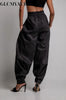 High Waist Zipper Jogger Jeans Trousers Women Loose Casual Vintage Lantern Pants Fall Baggy Jeans Street