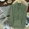 Autumn Long Sleeve Single Breasted Blazer Mujer Blazers For Womens Casual Coat Winter Jackets For Women Outerwear