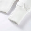 Wool Collar Hooded Cotton Women's Jacket Zipper Elastic Hem Long Sleeve Pocket Women Winter Coats Autumn Short Jacket For Ladies