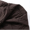 Stand Collar Cotton Jackets For Women Casual Long Sleeve Side Lace Up Coats Lady Winter Street Warm Chic Outerwear