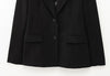 Women Blazer Elegant Turn-Down Collar Long Sleeves Suit Jacket Single Breasted Office Ladies Blazers Coats
