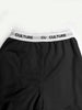 Women's Wide Leg Pants Casual Loose Fit Letter Printed Sweatpants Drag Trousers