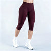 Seamless Yoga Capri Pants Women Quick Dry Running Sportswear Outdoor Fitness Leggings Gym Clothes Workout Sports Tights