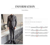 Suit Suit Men's Three-piece  Korean Version Slim Business Casual Small Suit Jacket Groom's Wedding Dress Men Suit
