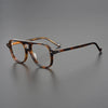 Vintage Acetate Eyeglasses Frame Men    Pilot Prescription Myopia Glasses Frame Women Retro Japan Luxury Brand Big Eyewear