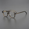 Vintage Acetate Eyeglasses Frame Men    Pilot Prescription Myopia Glasses Frame Women Retro Japan Luxury Brand Big Eyewear