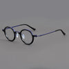 Vintage Acetate Eyeglasses Frame Men Round Myopia Prescription Optical Glasses Women Retro Luxury Brand Glasses Frame Eyewear