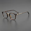 Vintage Acetate Glasses Frame Men    Prescription Myopia Eyeglasses Frame Women Retro Luxury Brand Designer Spectacles