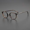 Vintage Acetate Glasses Frame Men    Prescription Myopia Eyeglasses Frame Women Retro Luxury Brand Designer Spectacles