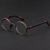 Vintage Acetate Glasses Frame Men Round Myopia Optical Prescription Titanium Eyeglasses Frame Women Korean Luxury Small Eyewear