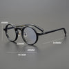 Vintage Acetate Glasses Frame Men Round Prescription Myopia Optical Eyeglasses Women 2022   Retro Luxury Spectacles Eyewear