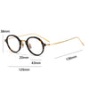 Vintage Acetate Glasses Frame Men Small Round Optical Myopia Prescription Titanium Eyeglasses Frame Women Luxury Brand Eyewear