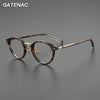 Vintage Acetate Glasses Frame Men Ultra Light Myopia Prescription Optical Eyeglasses Women Retro Japan Luxury Brand Eyewear