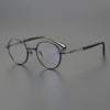 Vintage Japan Titanium Glasses Frame Men Round Ultra Light Prescription Myopia Eyeglasses Frame Women Luxury Brand Eyewear