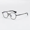 Vintage Pure Titanium Eyeglasses Frame Men    Myopia Prescription Glasses Frame Women Ultra Light Luxury Brand Eyewear