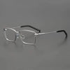 Vintage Pure Titanium Eyeglasses Frame Men Square Prescription Optical Myopia Glasses Frame Women 2022   Luxury Brand Eyewear