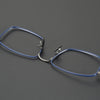 Vintage Pure Titanium Eyeglasses Frame Men Square Ultra Light Prescription Myopia Glasses Frame Male  Luxury Brand Eyewear