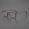 Vintage Pure Titanium Glasses Frame Men Square    Myopia Prescription Eyeglasses Frame Women Retro Luxury Brand Eyewear