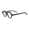 Vintage Round Acetate Glasses Frame Men Retro Prescription Myopia Optical Splicing Eyeglasses Frame Women Luxury Brand Eyewear