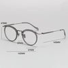 Vintage Round Titanium Eyeglasses Frame Men Ultra Light Prescription Myopia Glasses Frame Women Retro Korea Luxury Brand Eyewear