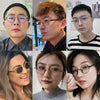 Vintage Titanium Eyeglasses Frame Men Luxury Acetate Retro Square Prescription Optical Glasses Frame Women Myopia Brand Eyewear