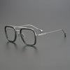 Vintage Titanium Eyeglasses Frame Men Pilot Prescription Myopia Optical Acetate Glasses Frame Women Retro Luxury Brand Eyewear